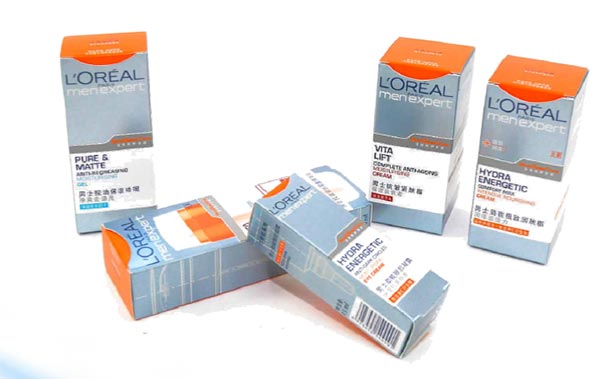 歐萊雅發品包裝設計