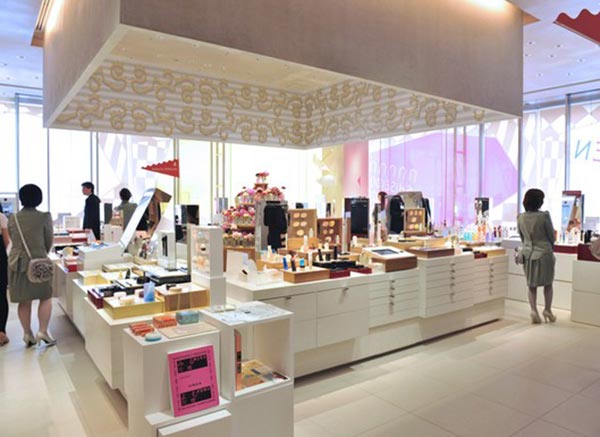 資生堂化妝品展廳設計圖07